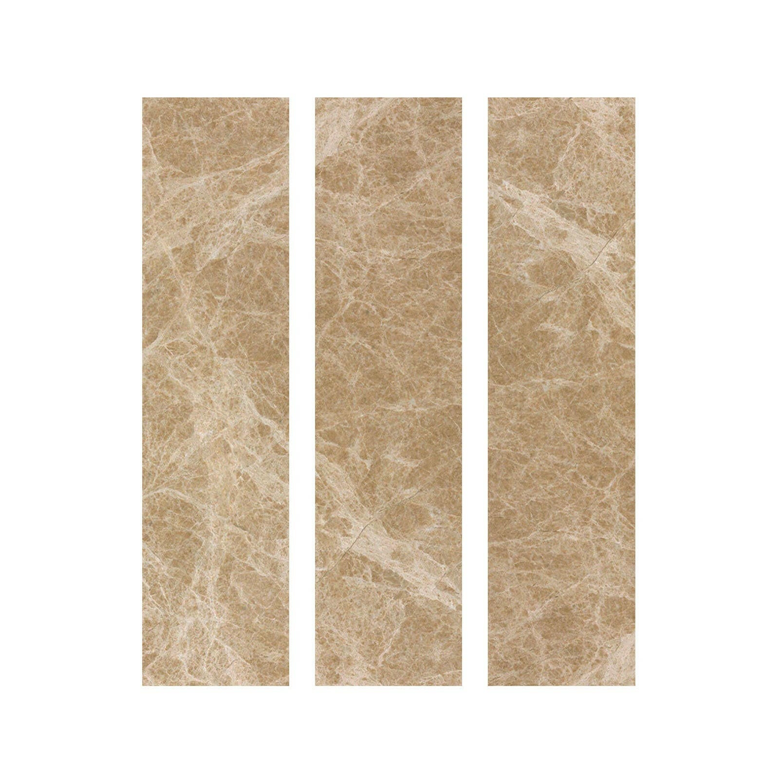 Special Cut | 6x24 Emperador Light Marble Polished Tile Special Cut | 6x24 Emperador Light Marble Polished Tile - American Tile Depot