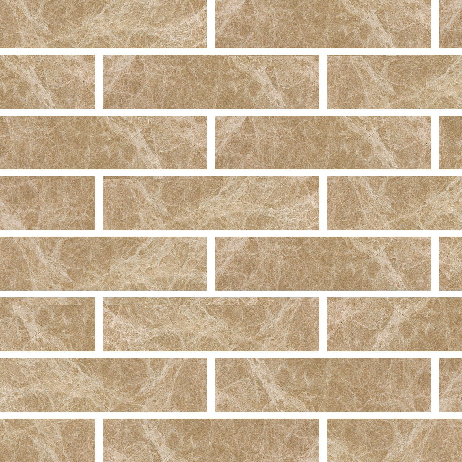 Special Cut | 6x24 Emperador Light Marble Polished Tile Special Cut | 6x24 Emperador Light Marble Polished Tile - American Tile Depot