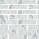 Special Cut | 6x24 Italian Statuary White Marble Polished Tile Special Cut | 6x24 Italian Statuary White Marble Polished Tile - American Tile Depot