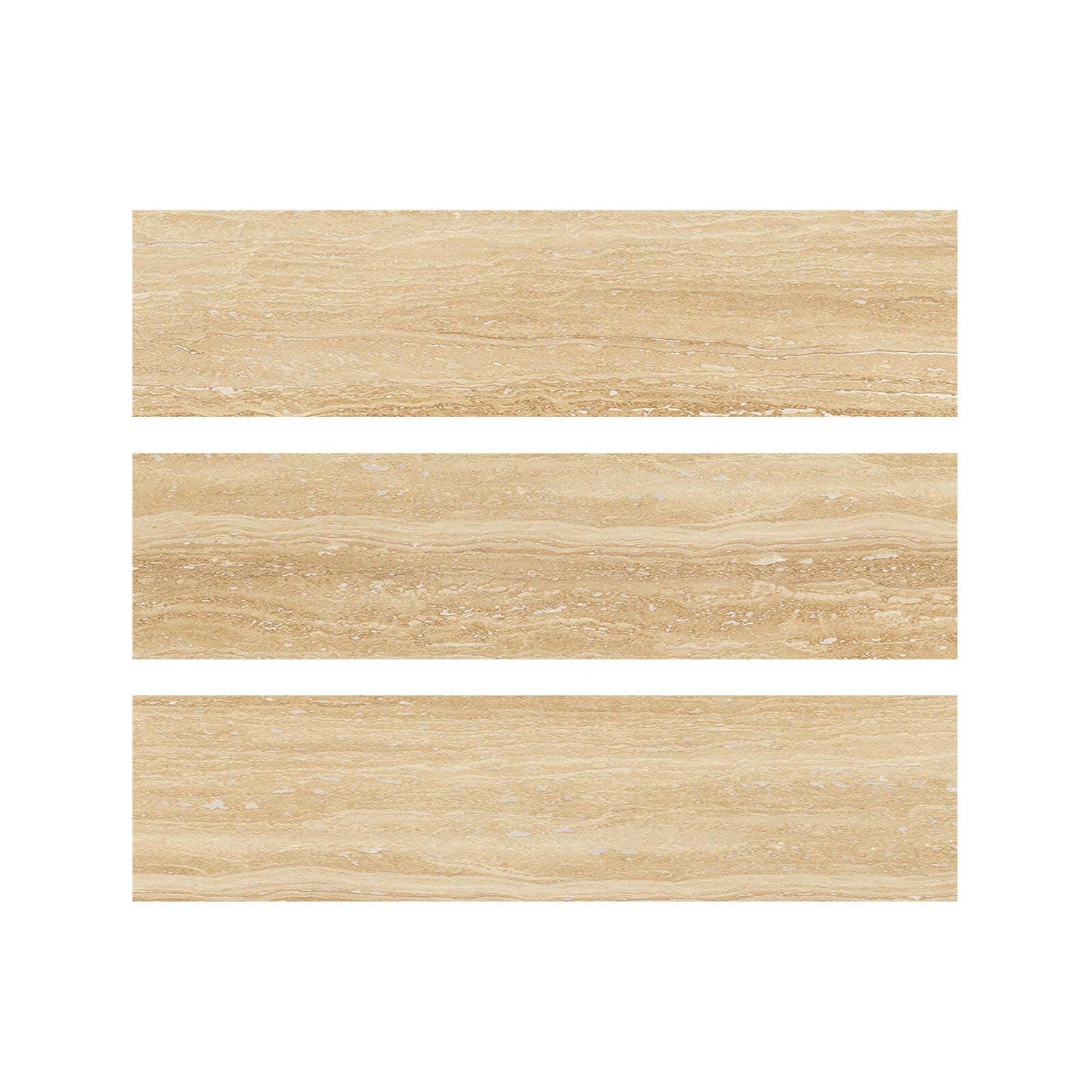 Special Cut | 6x24 Ivory Travertine Vein Cut Filled & Polished Tile Special Cut | 6x24 Ivory Travertine Vein Cut Filled & Polished Tile - American Tile Depot