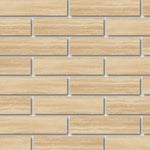 Special Cut | 6x24 Ivory Travertine Vein Cut Filled & Honed Tile - American Tile Depot
