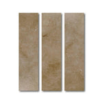 Special Cut | 6x24 Noce Travertine Filled & Honed Tile Special Cut | 6x24 Noce Travertine Filled & Honed Tile - American Tile Depot