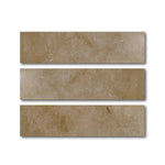 Special Cut | 6x24 Noce Travertine Filled & Honed Tile Special Cut | 6x24 Noce Travertine Filled & Honed Tile - American Tile Depot