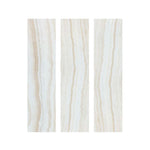 Special Cut | 6x24 Premium White Onyx VEIN-CUT Polished Tile Special Cut | 6x24 Premium White Onyx VEIN-CUT Polished Tile - American Tile Depot