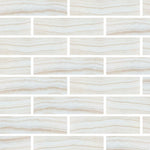 Special Cut | 6x24 Premium White Onyx VEIN-CUT Polished Tile Special Cut | 6x24 Premium White Onyx VEIN-CUT Polished Tile - American Tile Depot