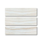 Special Cut | 6x24 Premium White Onyx VEIN-CUT Polished Tile Special Cut | 6x24 Premium White Onyx VEIN-CUT Polished Tile - American Tile Depot