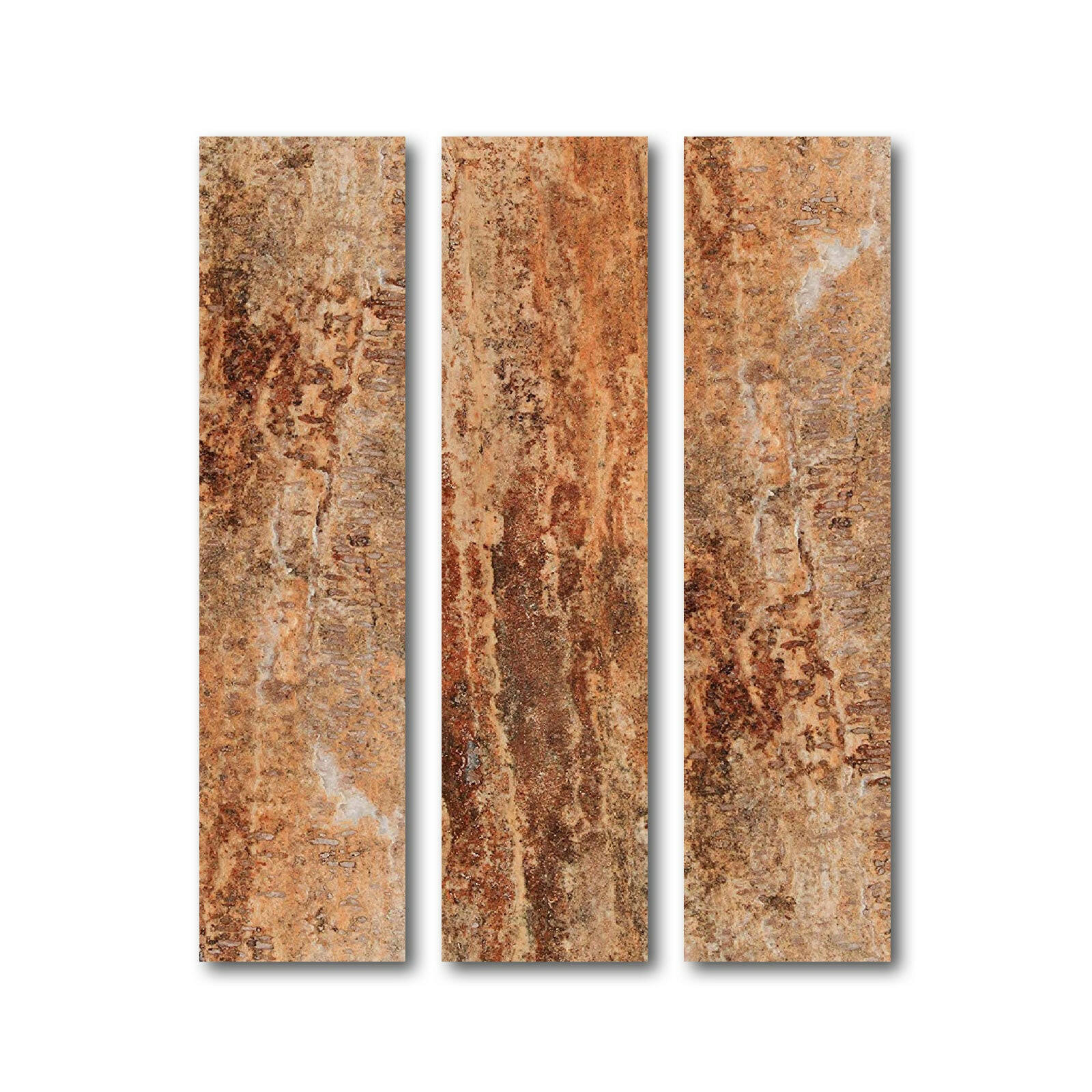 Special Cut | 6x24 Scabos Travertine Filled & Polished Tile Special Cut | 6x24 Scabos Travertine Filled & Polished Tile - American Tile Depot