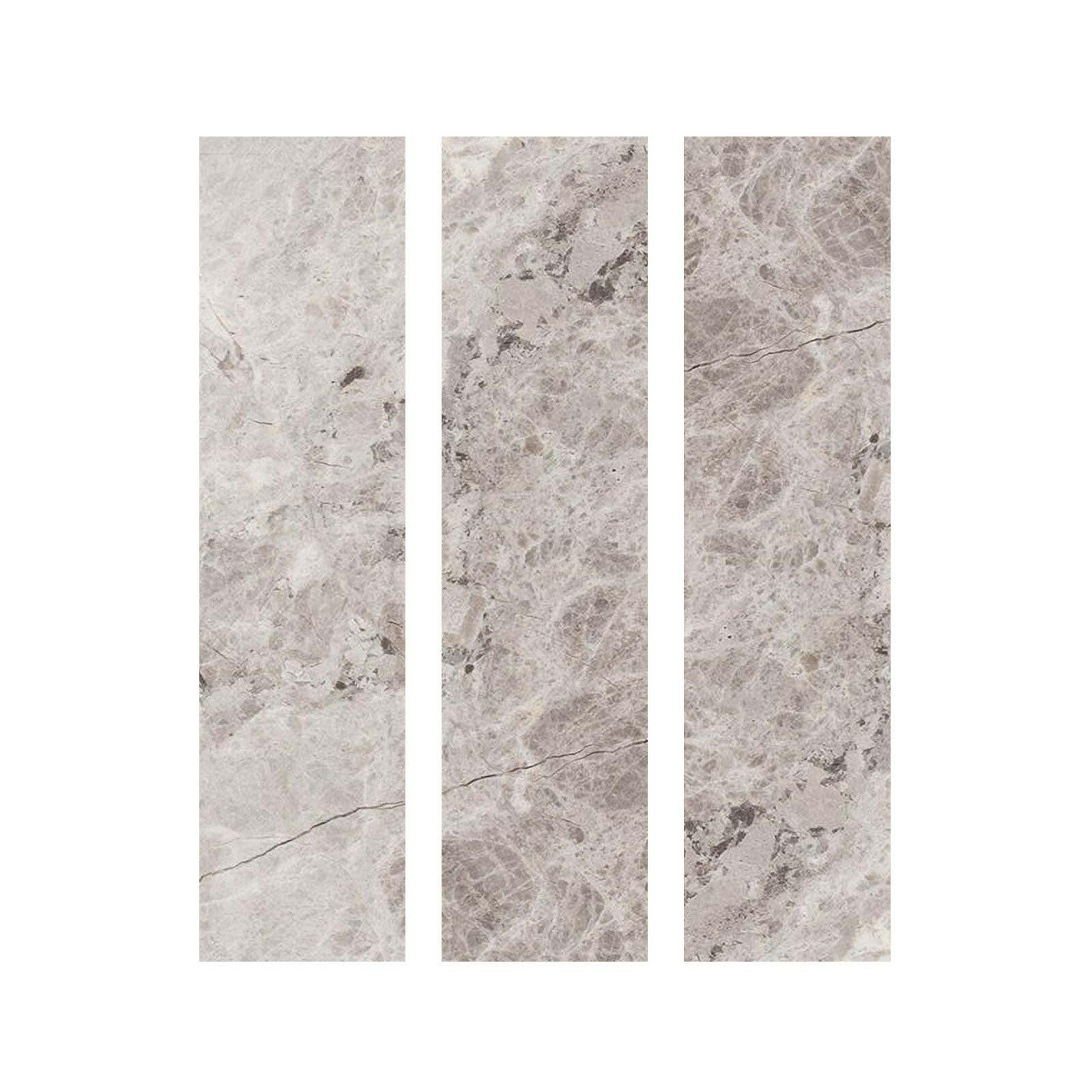 Special Cut | 6x24 Tundra Gray (Atlantic Gray) Marble Honed Tile Special Cut | 6x24 Tundra Gray (Atlantic Gray) Marble Honed Tile - American Tile Depot
