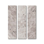 Special Cut | 6x24 Tundra Gray (Atlantic Gray) Marble Honed Tile Special Cut | 6x24 Tundra Gray (Atlantic Gray) Marble Honed Tile - American Tile Depot