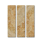 Special Cut | 6x24 Valencia Travertine Filled & Honed Tile Special Cut | 6x24 Valencia Travertine Filled & Honed Tile - American Tile Depot