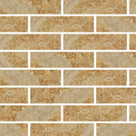 Special Cut | 6x24 Valencia Travertine Filled & Honed Tile Special Cut | 6x24 Valencia Travertine Filled & Honed Tile - American Tile Depot
