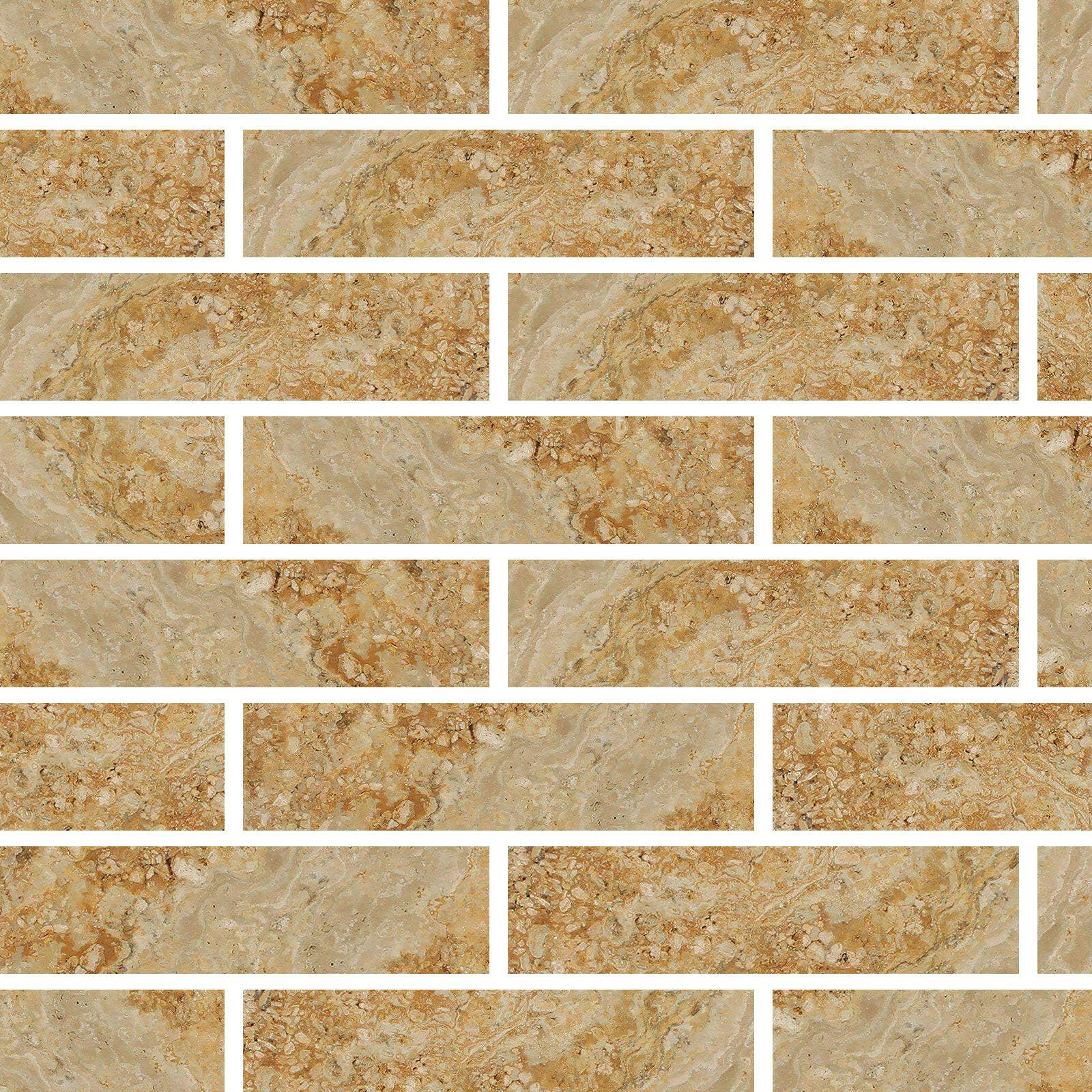 Special Cut | 6x24 Valencia Travertine Filled & Honed Tile Special Cut | 6x24 Valencia Travertine Filled & Honed Tile - American Tile Depot