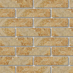 Special Cut | 6x24 Valencia Travertine Filled & Honed Tile Special Cut | 6x24 Valencia Travertine Filled & Honed Tile - American Tile Depot