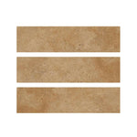 Special Cut | 6x24 Walnut Travertine Filled & Honed Tile Special Cut | 6x24 Walnut Travertine Filled & Honed Tile - American Tile Depot