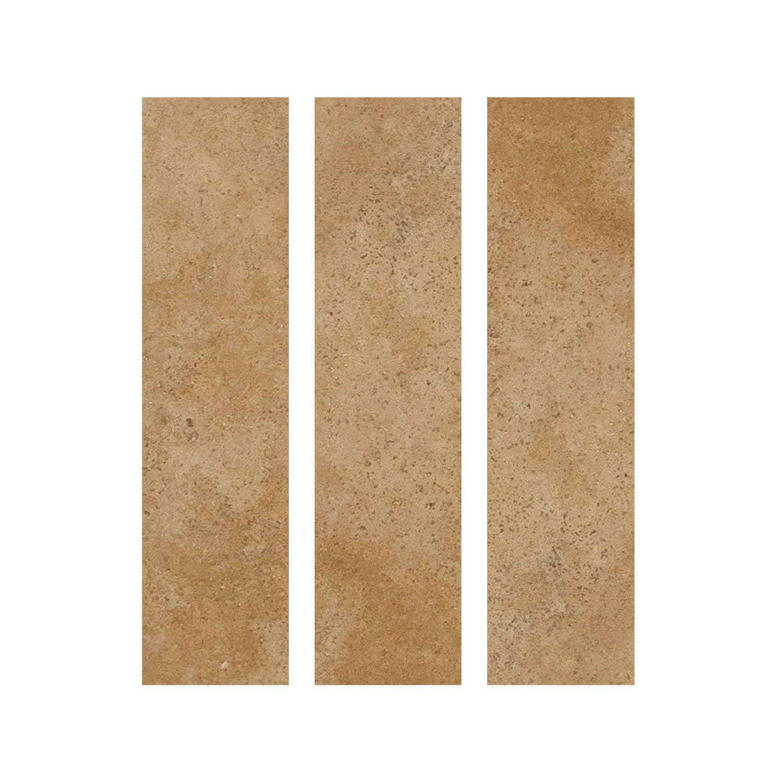 Special Cut | 6x24 Walnut Travertine Filled & Honed Tile Special Cut | 6x24 Walnut Travertine Filled & Honed Tile - American Tile Depot