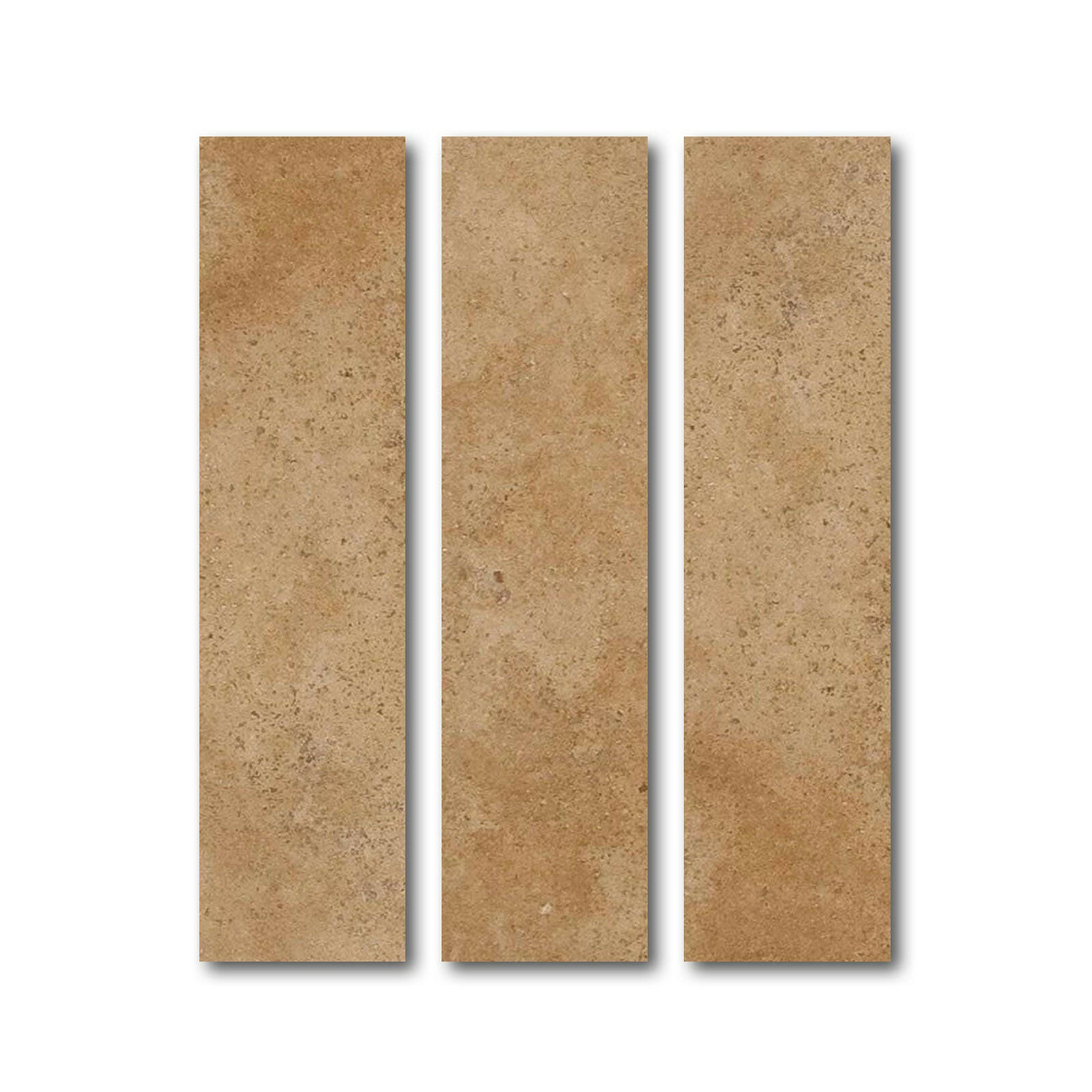 Special Cut | 6x24 Walnut Travertine Filled & Honed Tile Special Cut | 6x24 Walnut Travertine Filled & Honed Tile - American Tile Depot
