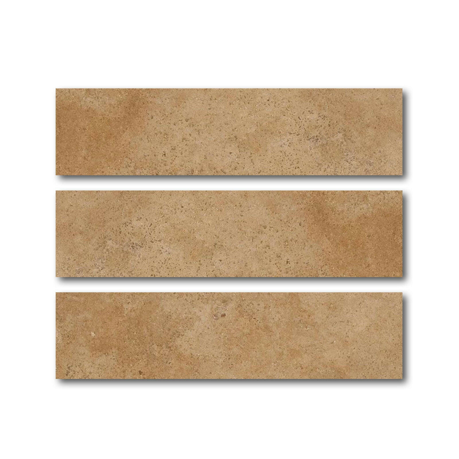Special Cut | 6x24 Walnut Travertine Filled & Honed Tile Special Cut | 6x24 Walnut Travertine Filled & Honed Tile - American Tile Depot