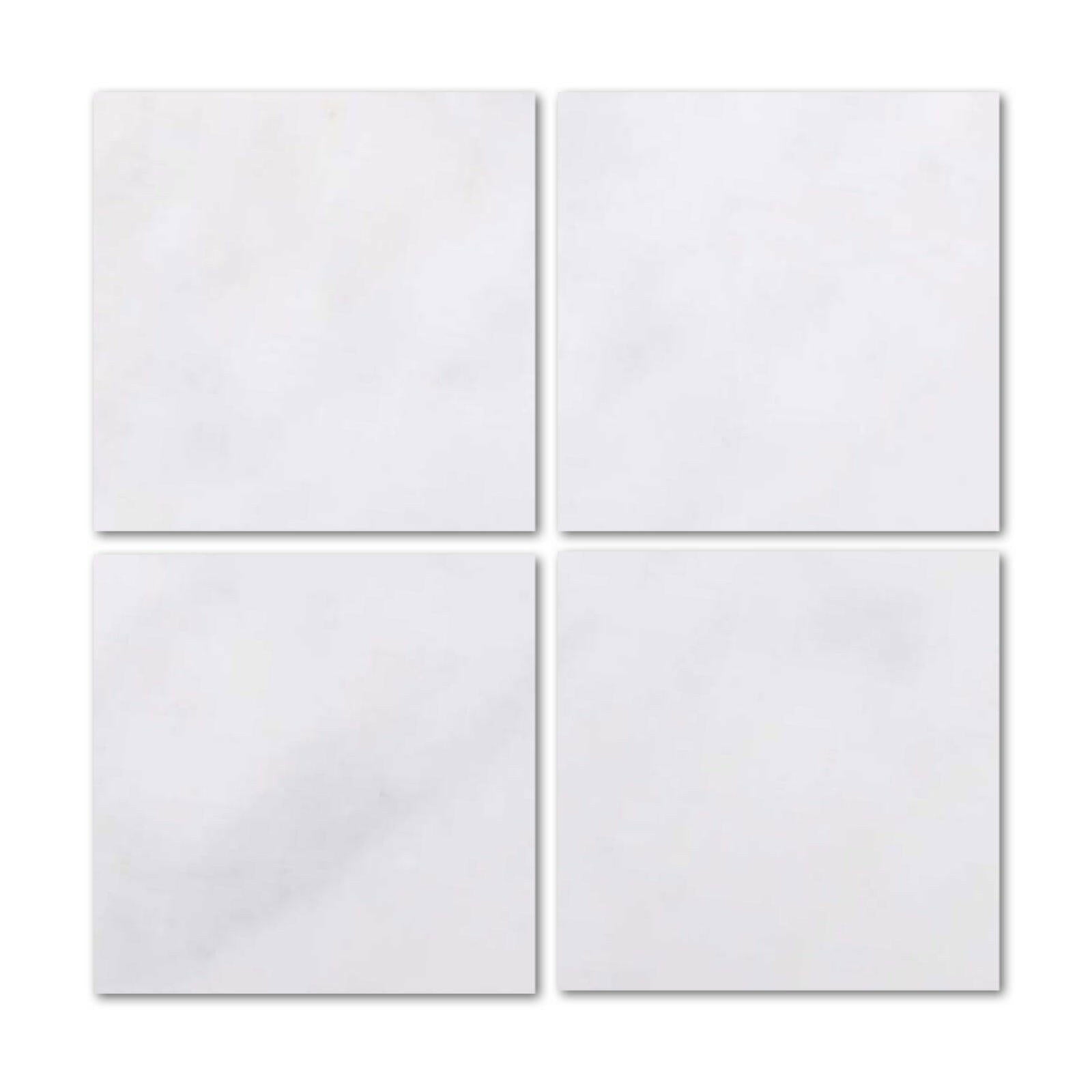 Special Cut | 6x6 Afyon White Marble Polished Tile Special Cut | 6x6 Afyon White Marble Polished Tile - American Tile Depot