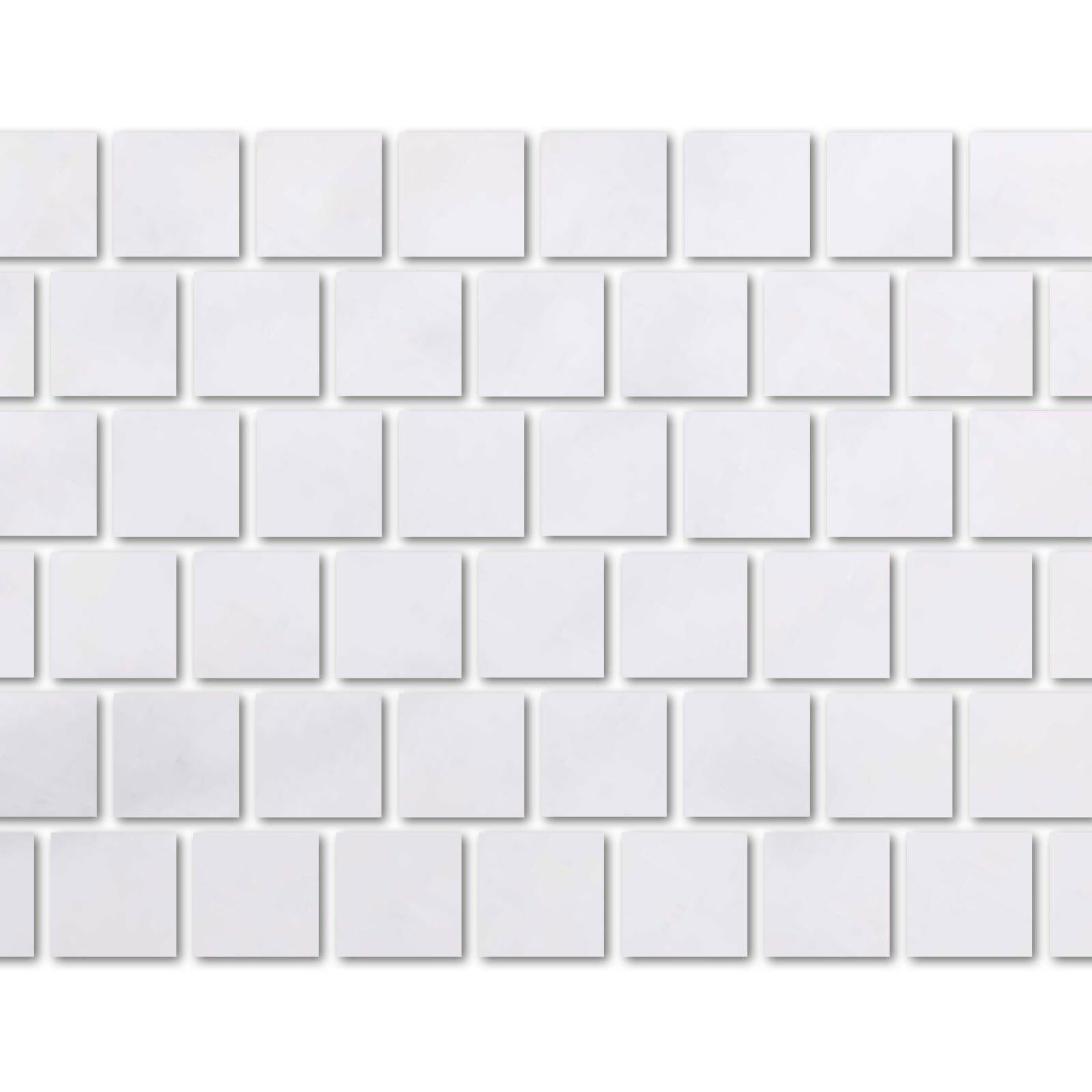 Special Cut | 6x6 Afyon White Marble Polished Tile Special Cut | 6x6 Afyon White Marble Polished Tile - American Tile Depot