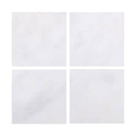 Special Cut | 6x6 Afyon White Marble Polished Tile Special Cut | 6x6 Afyon White Marble Polished Tile - American Tile Depot