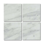 Special Cut | 6x6 Bianco Venatino Marble Honed Tile Special Cut | 6x6 Bianco Venatino Marble Honed Tile - American Tile Depot