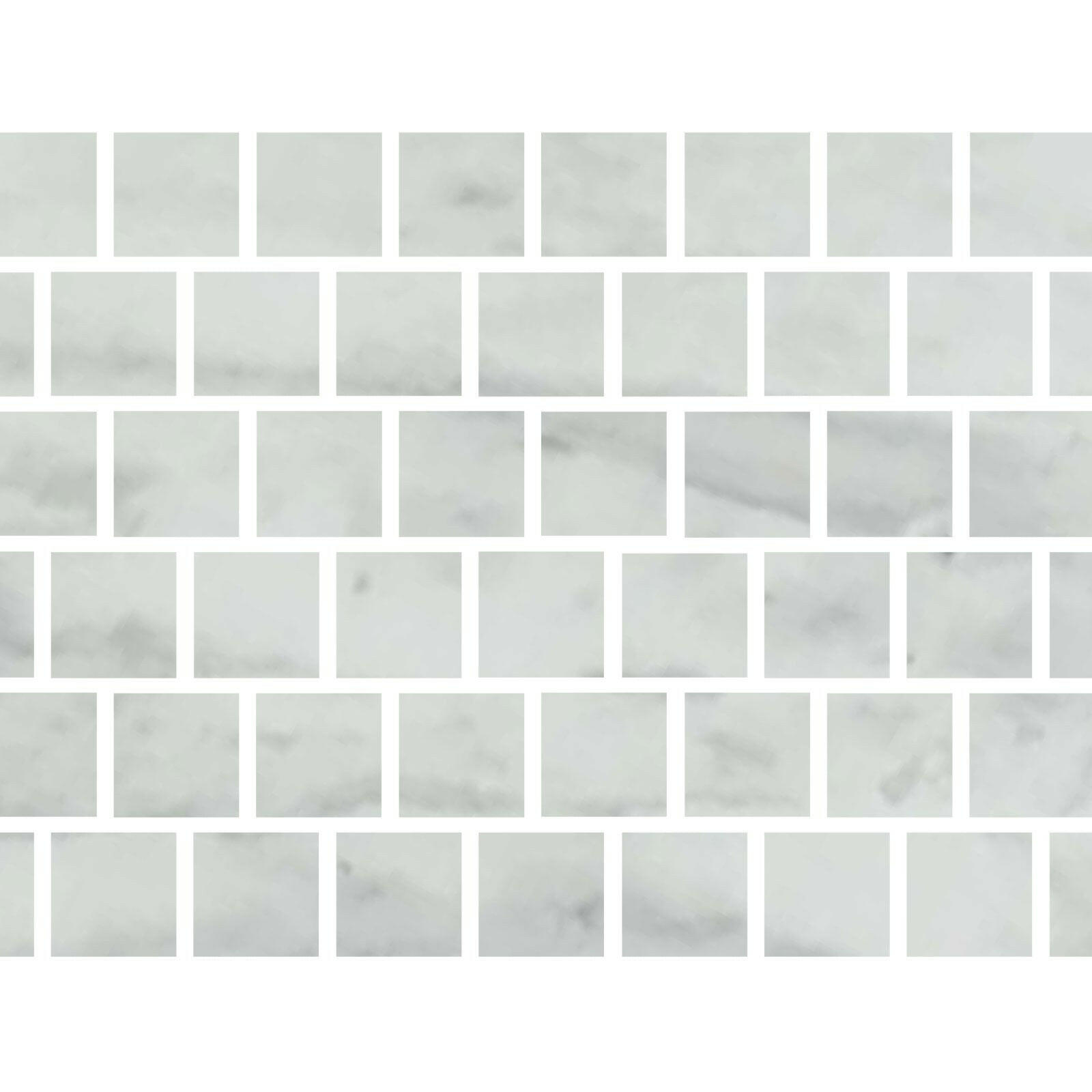 Special Cut | 6x6 Bianco Venatino Marble Honed Tile Special Cut | 6x6 Bianco Venatino Marble Honed Tile - American Tile Depot