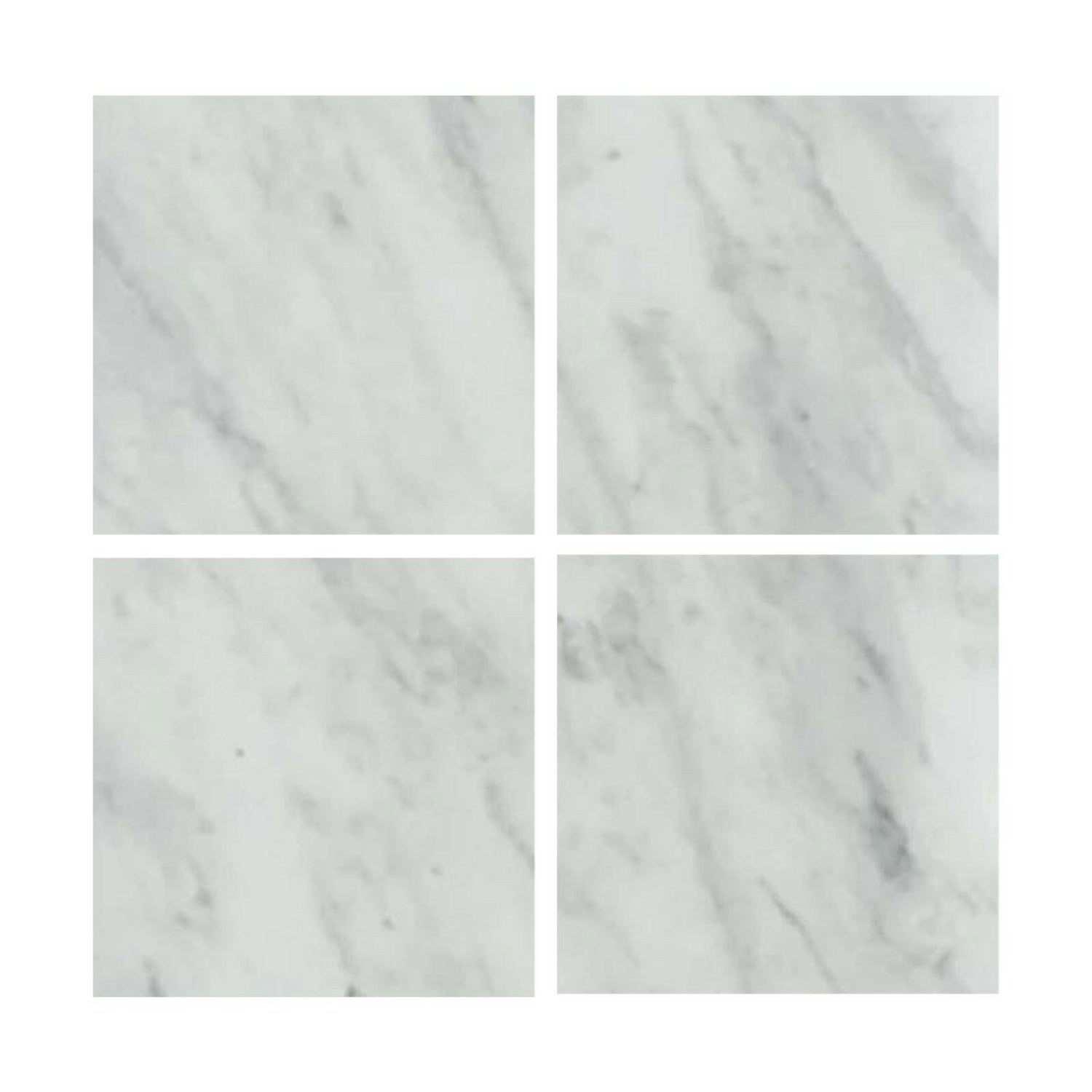 Special Cut | 6x6 Bianco Venatino Marble Honed Tile Special Cut | 6x6 Bianco Venatino Marble Honed Tile - American Tile Depot