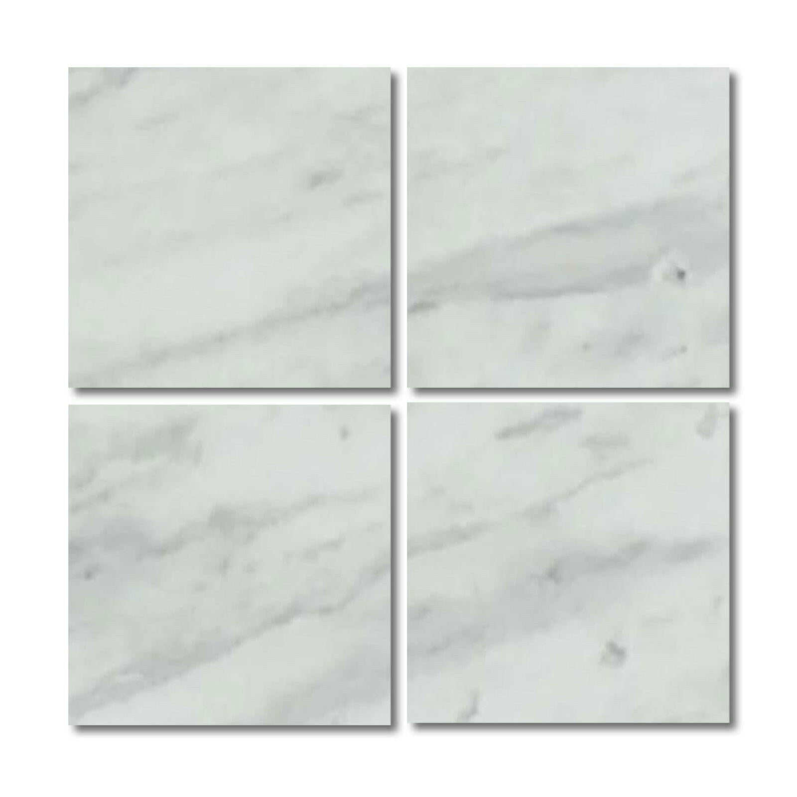 Special Cut | 6x6 Bianco Venatino Marble Polished Tile Special Cut | 6x6 Bianco Venatino Marble Polished Tile - American Tile Depot