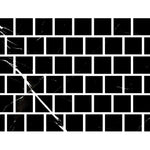 Special Cut | 6x6 Black Marquina Marble Honed Tile Special Cut | 6x6 Black Marquina Marble Honed Tile - American Tile Depot