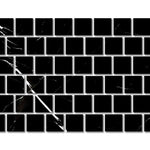 Special Cut | 6x6 Black Marquina Marble Polished Tile Special Cut | 6x6 Black Marquina Marble Polished Tile - American Tile Depot