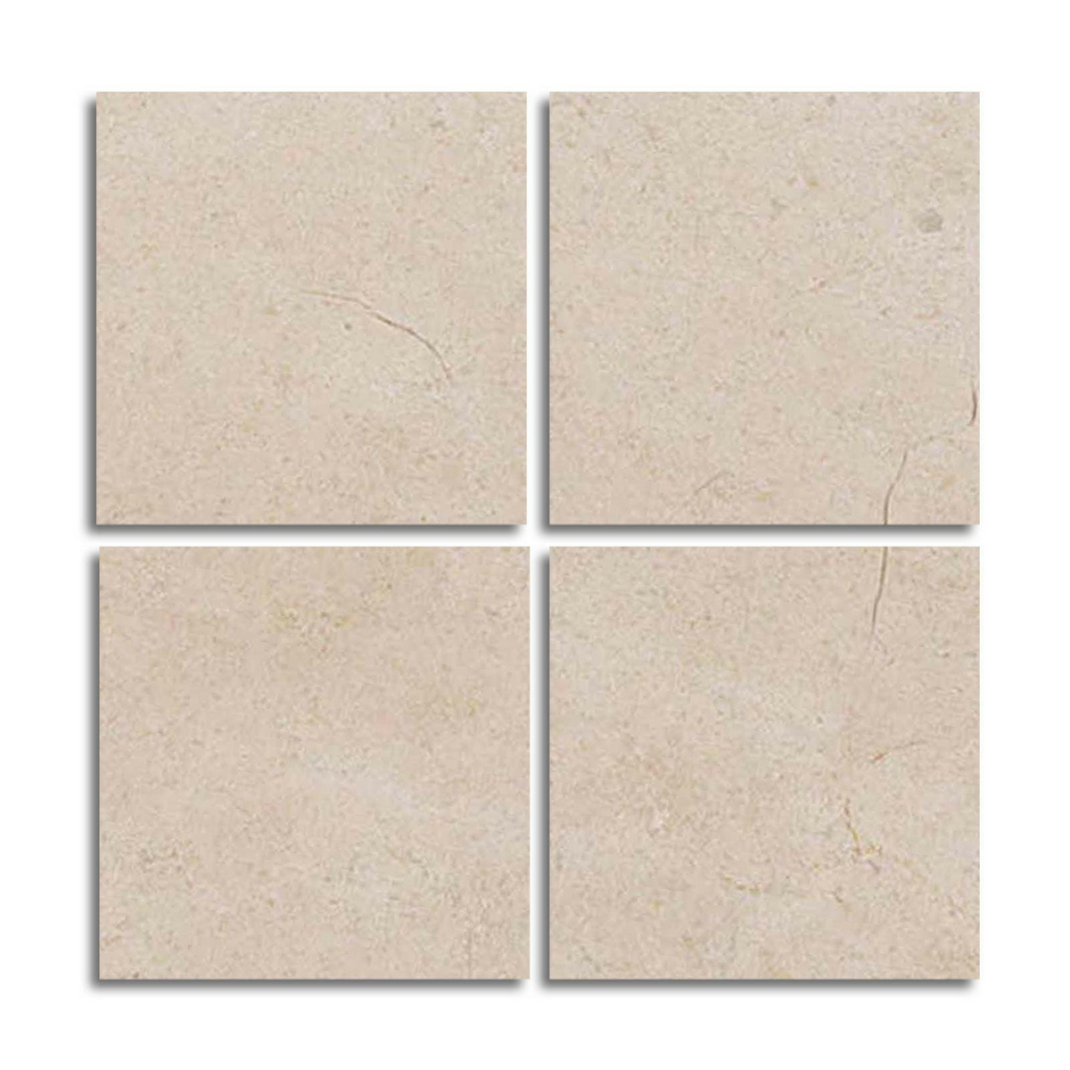 Special Cut | 6x6 Crema Marfil Marble Polished Tile - American Tile Depot