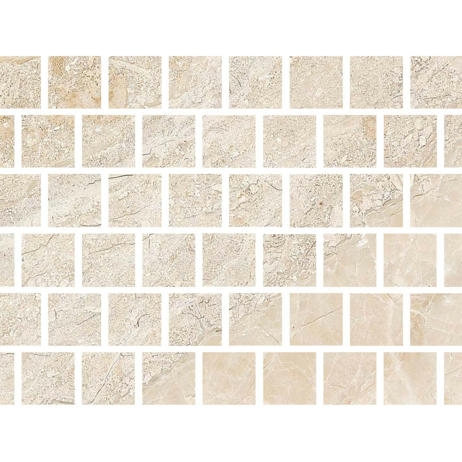 Special Cut | 6x6 Diano Royal (Queen Beige) Marble Honed Tile Special Cut | 6x6 Diano Royal (Queen Beige) Marble Honed Tile - American Tile Depot