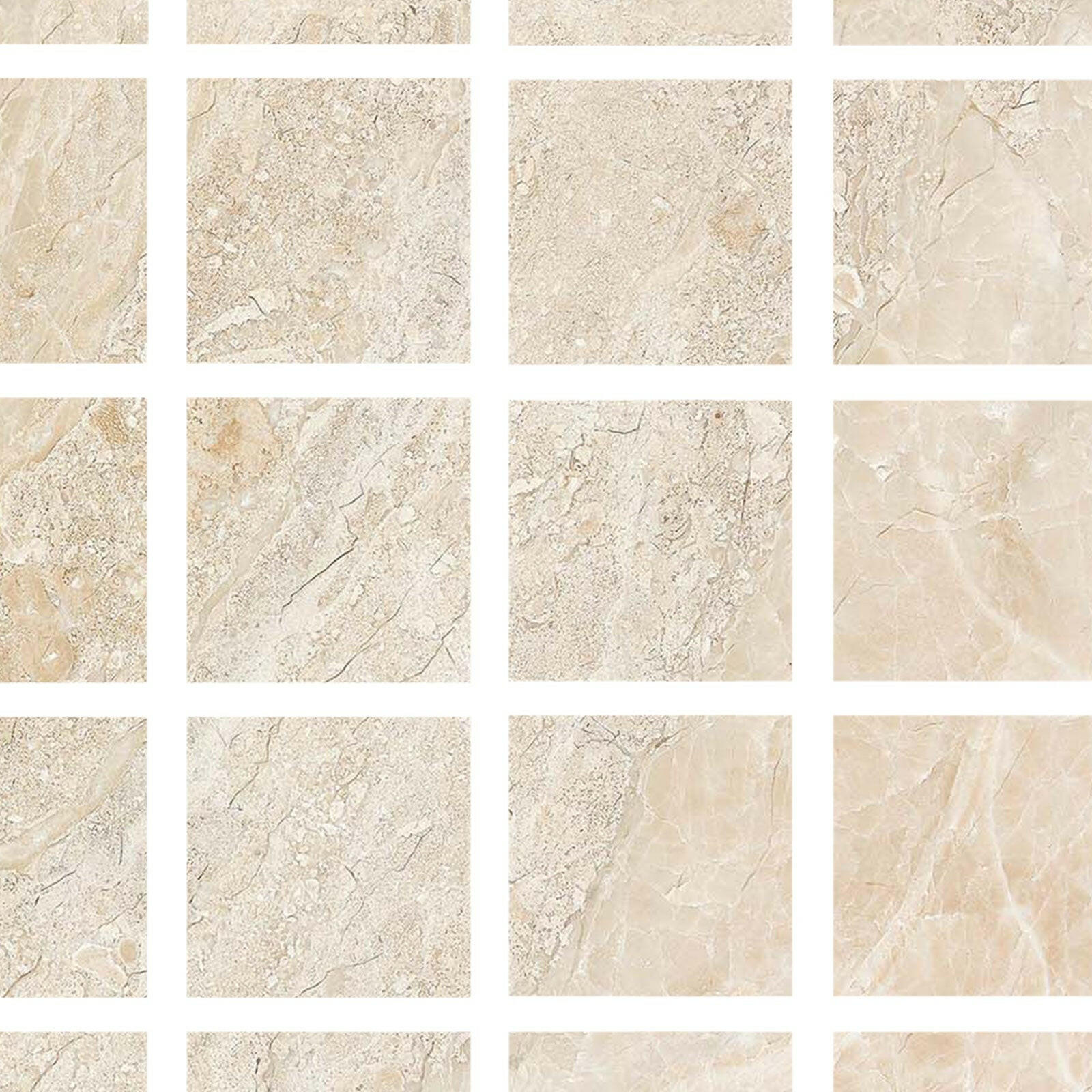 Special Cut | 6x6 Diano Royal (Queen Beige) Marble Polished Tile Special Cut | 6x6 Diano Royal (Queen Beige) Marble Polished Tile - American Tile Depot