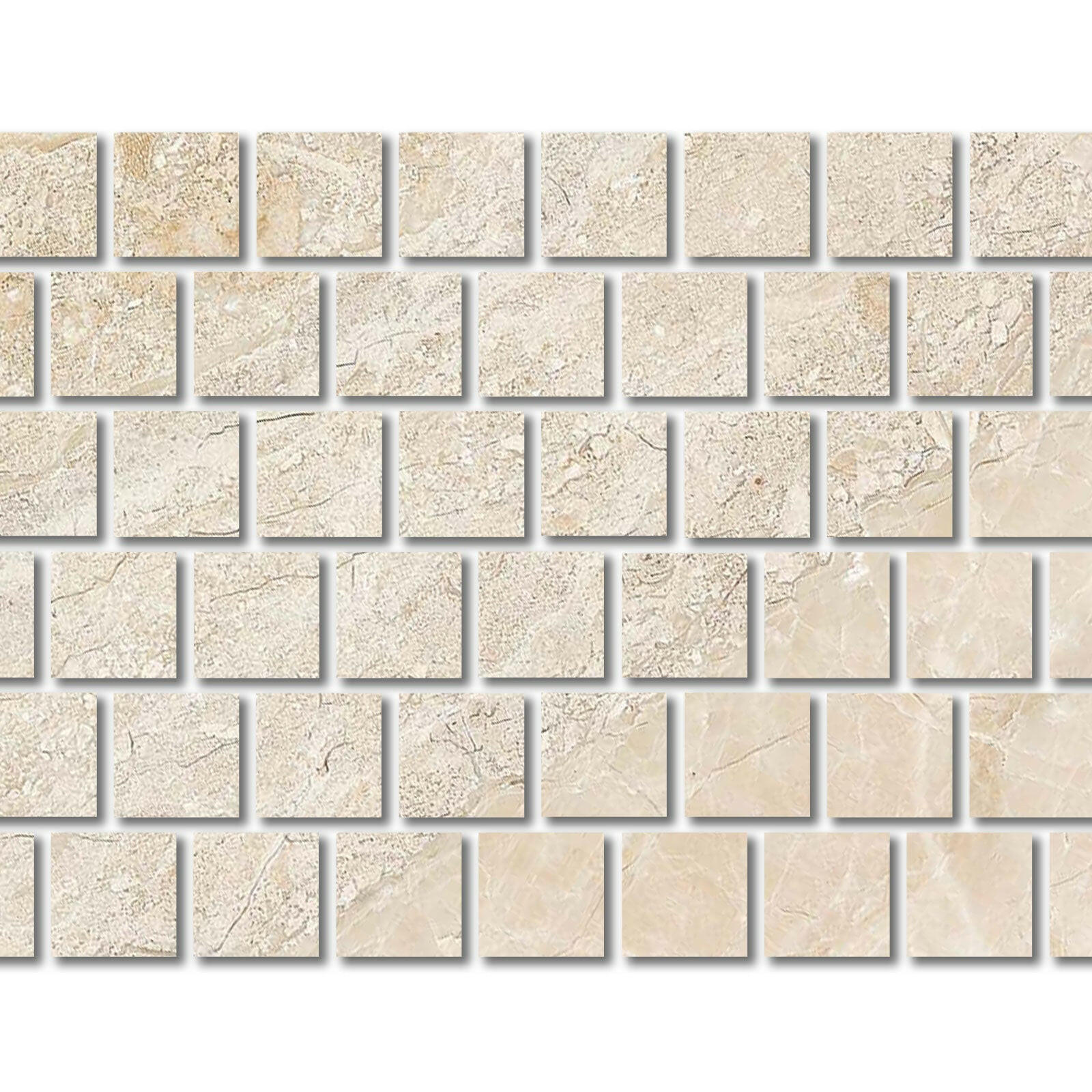 Special Cut | 6x6 Diano Royal (Queen Beige) Marble Polished Tile Special Cut | 6x6 Diano Royal (Queen Beige) Marble Polished Tile - American Tile Depot