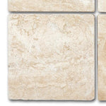 Special Cut | 6x6 Diano Royal (Queen Beige) Marble Tumbled Tile Special Cut | 6x6 Diano Royal (Queen Beige) Marble Tumbled Tile - American Tile Depot