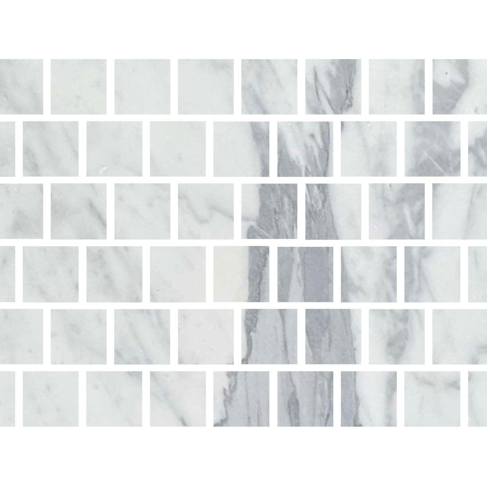 Special Cut | 6x6 Italian Statuary White Marble Honed Tile Special Cut | 6x6 Italian Statuary White Marble Honed Tile - American Tile Depot