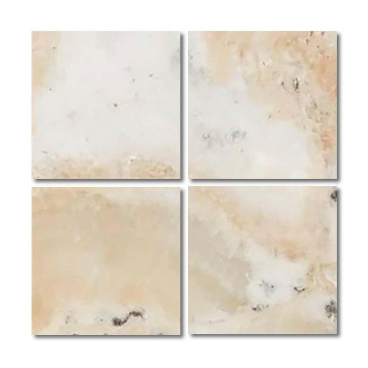 Special Cut | 6x6 Latravonya Travertine Filled & Honed Tile Special Cut | 6x6 Latravonya Travertine Filled & Honed Tile - American Tile Depot