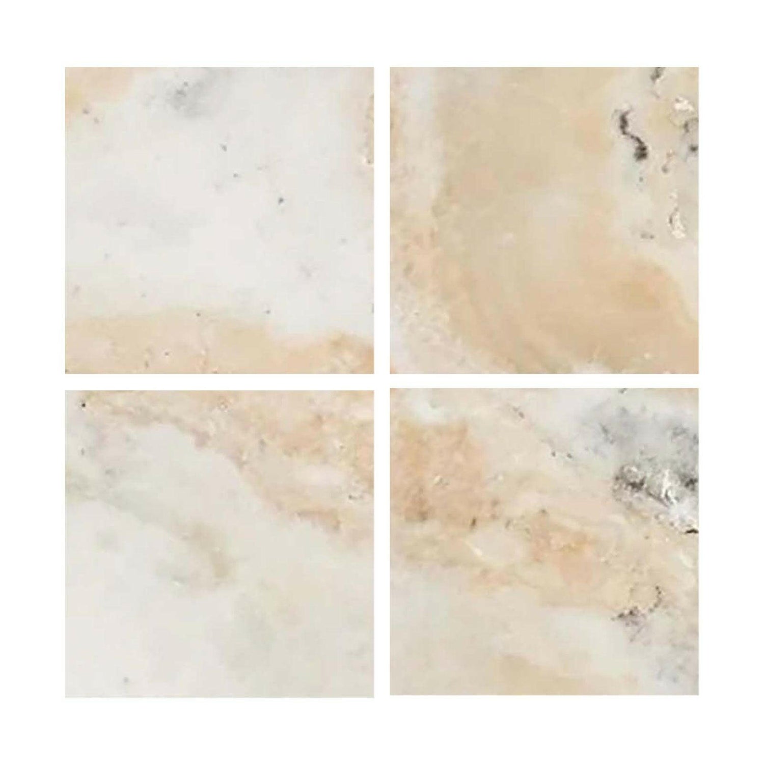 Special Cut | 6x6 Latravonya Travertine Filled & Honed Tile Special Cut | 6x6 Latravonya Travertine Filled & Honed Tile - American Tile Depot