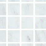 Special Cut | 6x6 Oriental White / Asian Statuary Marble Honed Tile Special Cut | 6x6 Oriental White / Asian Statuary Marble Honed Tile - American Tile Depot
