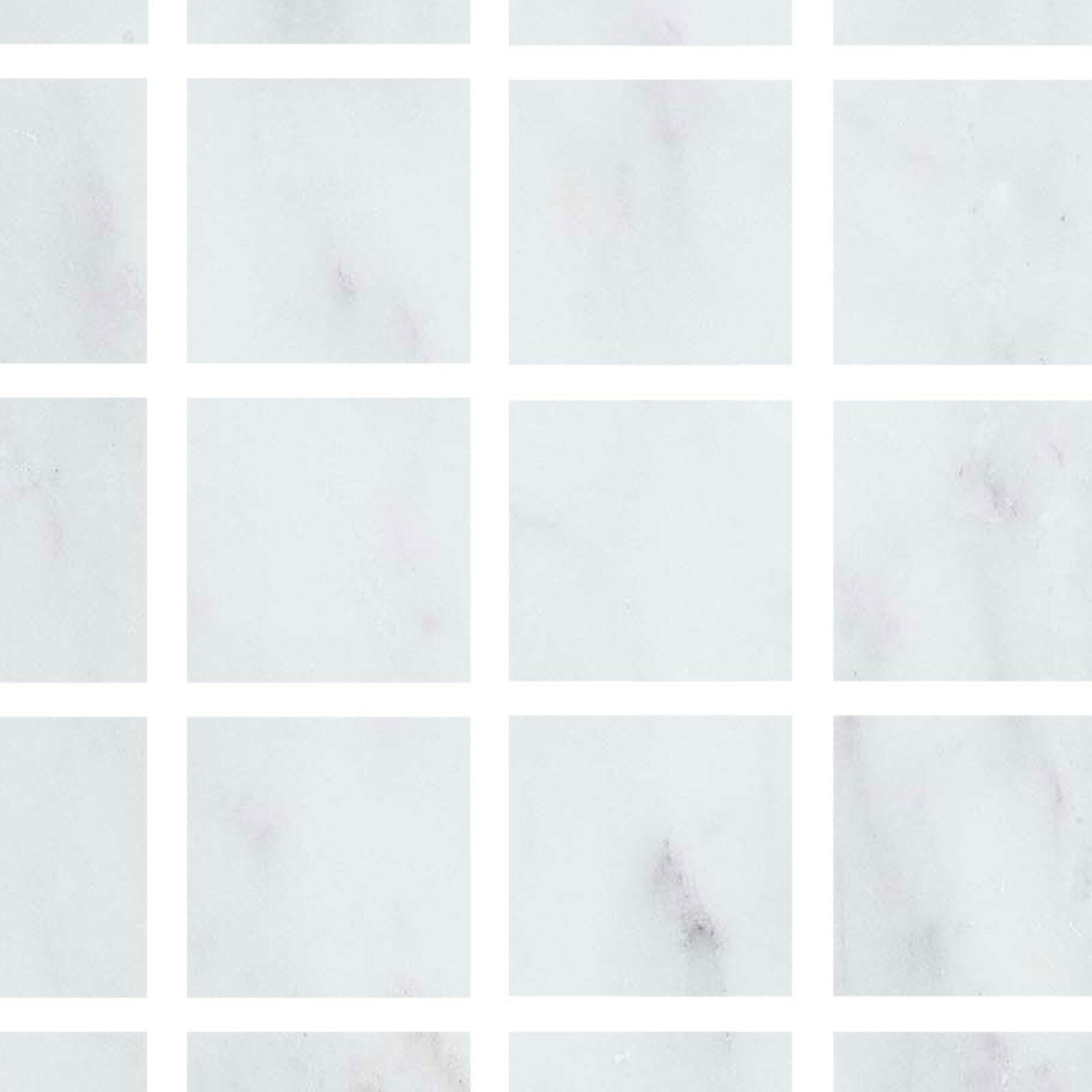 Special Cut | 6x6 Oriental White / Asian Statuary Marble Honed Tile Special Cut | 6x6 Oriental White / Asian Statuary Marble Honed Tile - American Tile Depot
