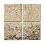 Special Cut | 6x6 Philadelphia Travertine Filled & Honed Tile Special Cut | 6x6 Philadelphia Travertine Filled & Honed Tile - American Tile Depot