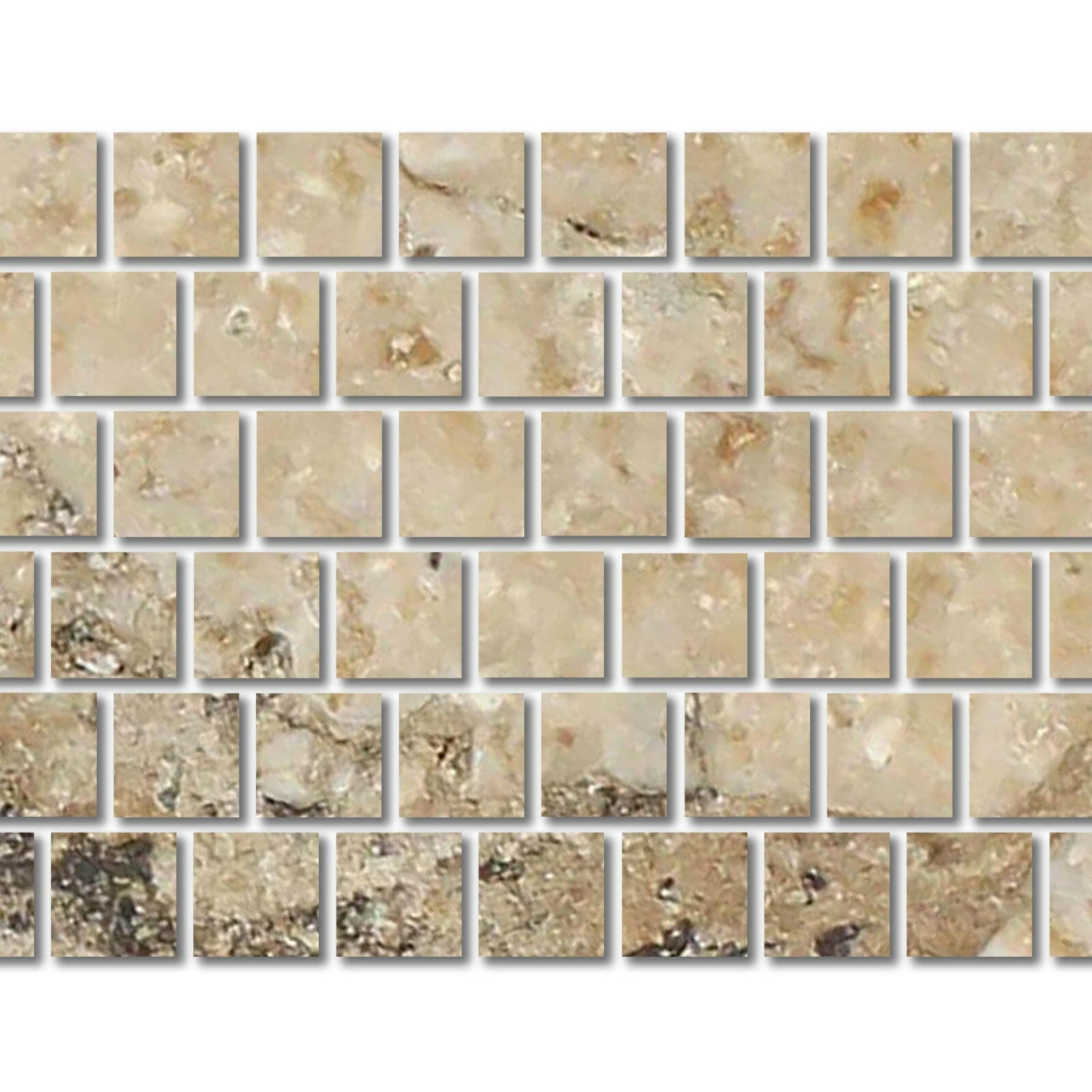 Special Cut | 6x6 Philadelphia Travertine Filled & Honed Tile Special Cut | 6x6 Philadelphia Travertine Filled & Honed Tile - American Tile Depot