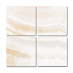 Special Cut | 6x6 Premium White Onyx VEIN-CUT Polished Tile Special Cut | 6x6 Premium White Onyx VEIN-CUT Polished Tile - American Tile Depot