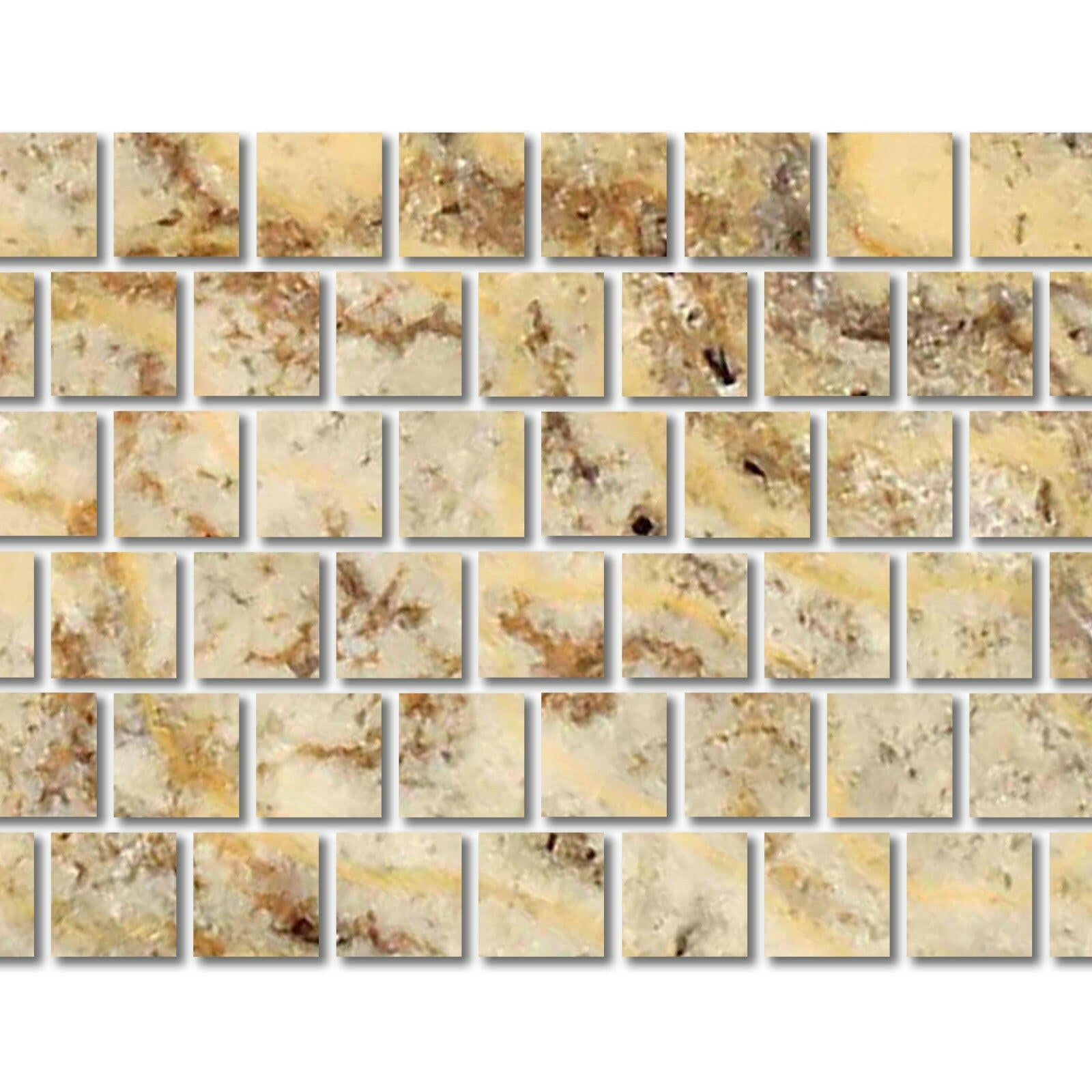 Special Cut | 6x6 Scabos Travertine Filled & Polished Tile Special Cut | 6x6 Scabos Travertine Filled & Polished Tile - American Tile Depot