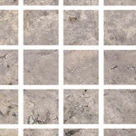 Special Cut | 6x6 Silver Travertine Filled & Honed Tile Special Cut | 6x6 Silver Travertine Filled & Honed Tile - American Tile Depot