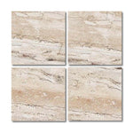 Special Cut | 6x6 Valerenga Travertine Filled & Honed Tile Special Cut | 6x6 Valerenga Travertine Filled & Honed Tile - American Tile Depot