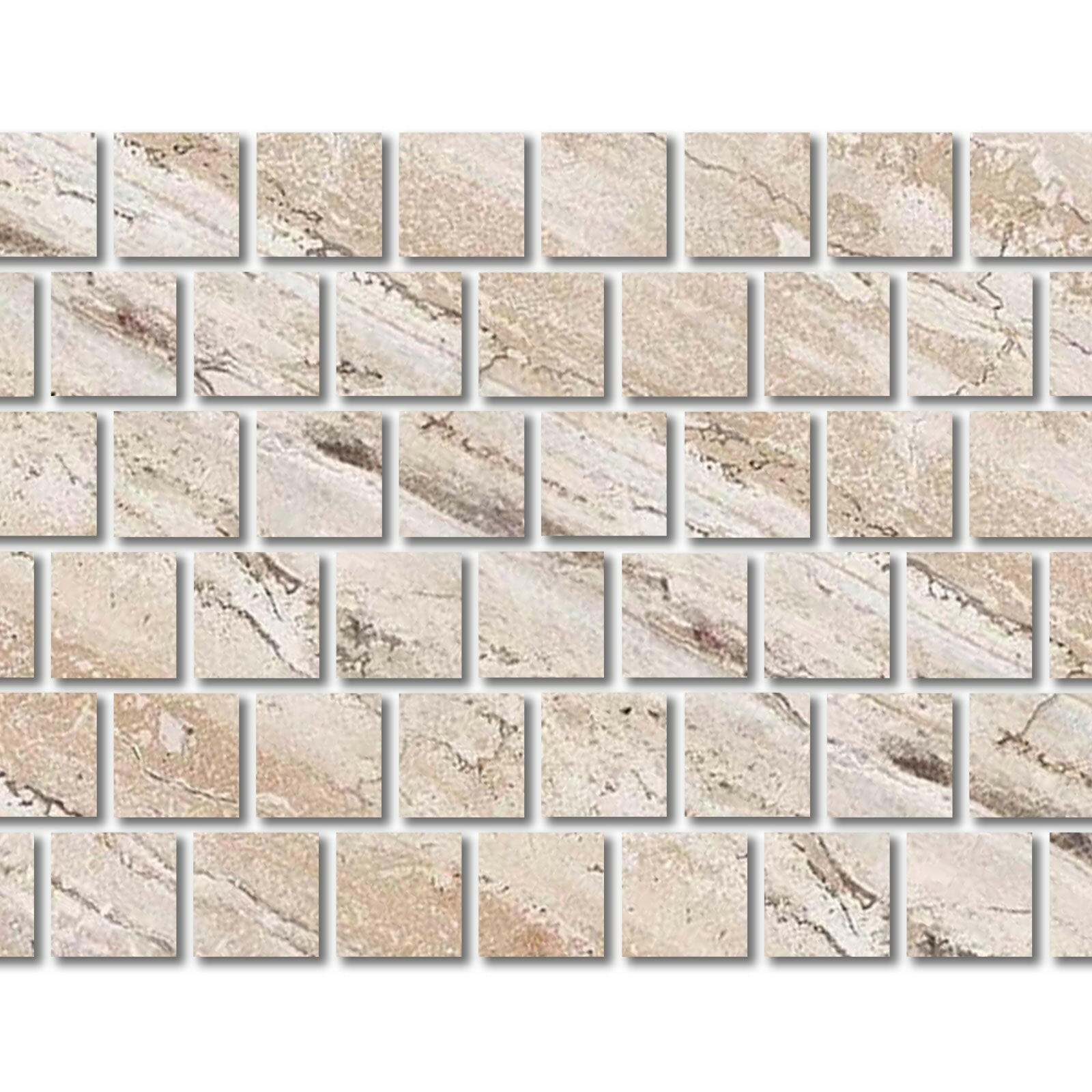 Special Cut | 6x6 Valerenga Travertine Filled & Honed Tile Special Cut | 6x6 Valerenga Travertine Filled & Honed Tile - American Tile Depot