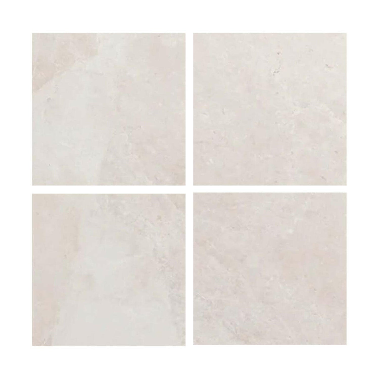 Special Cut | 6x6 White Pearl / Botticino Marble Polished Tile Special Cut | 6x6 White Pearl / Botticino Marble Polished Tile - American Tile Depot