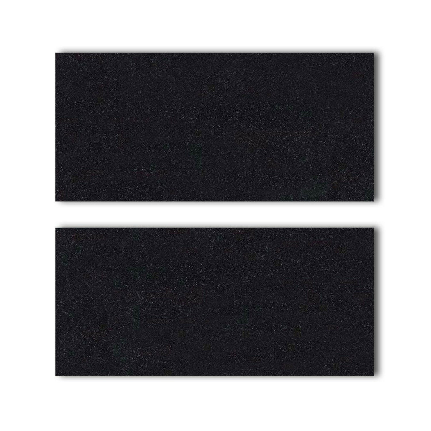 Special Cut | 9x18 Absolute Black Granite Polished Tile Special Cut | 9x18 Absolute Black Granite Polished Tile - American Tile Depot