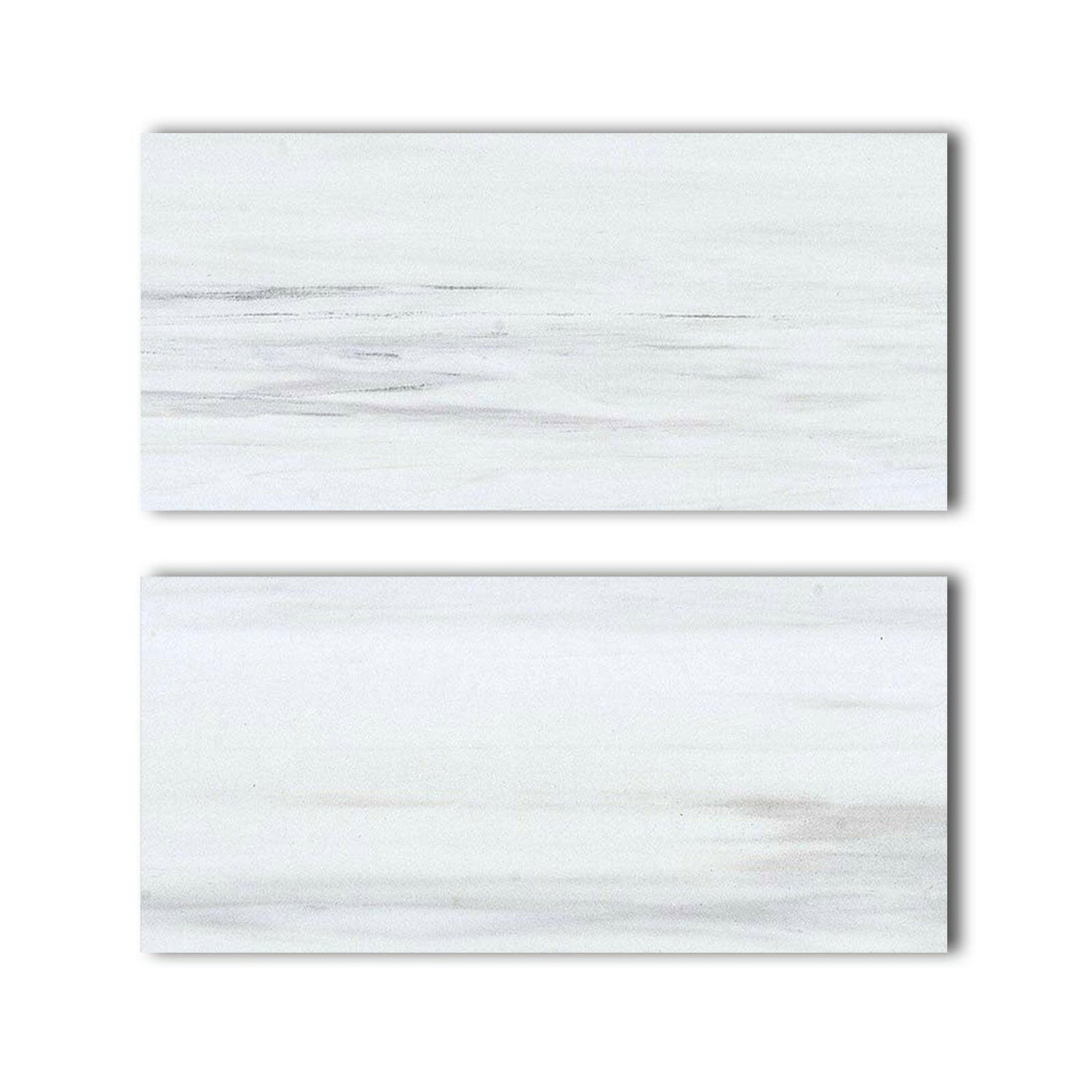 Special Cut | 9x18 Bianco Dolomite Polished Tile Special Cut | 9x18 Bianco Dolomite Polished Tile - American Tile Depot